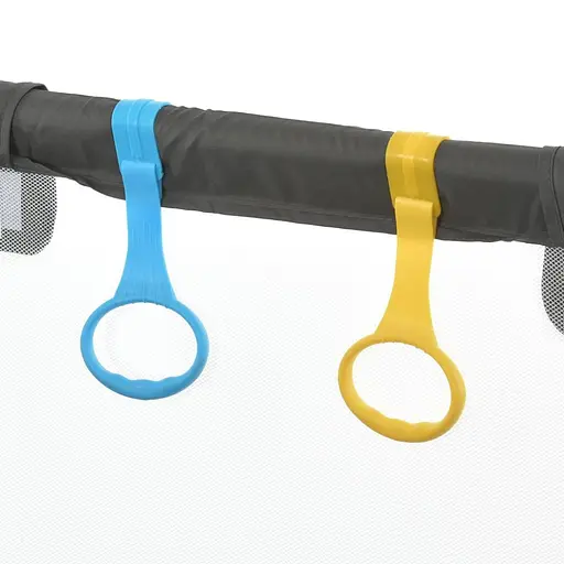 Дитячий манеж MR 1338-G, сірий, з баскетбольним кільцем - фото 5