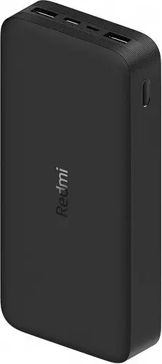 Портативна батарея Power Bank Xiaomi Redmi 20000 mAh 18 W Fast Charge (Black) - фото 2
