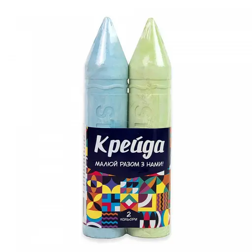 Крейда "Олівець великий" 50125, 2 штуки