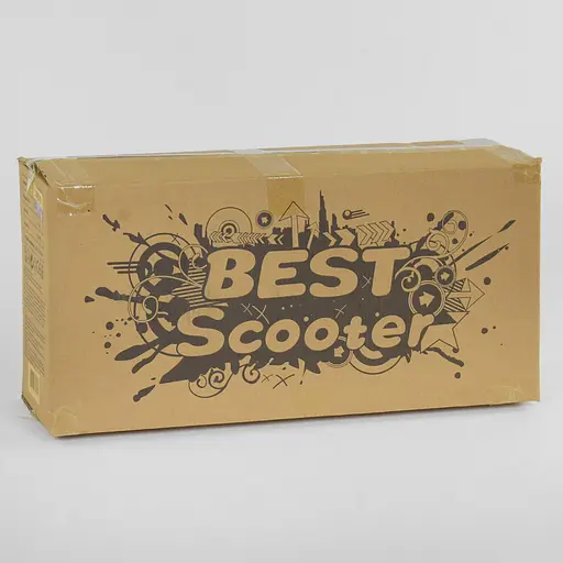 Самокат дитячий Best Scooter 58х15х29 см Чорно-фіолетовий 000231561 - фото 2