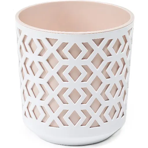 Вазон Lamela 30 см бело-светло-бежевый (000025030) - фото 1