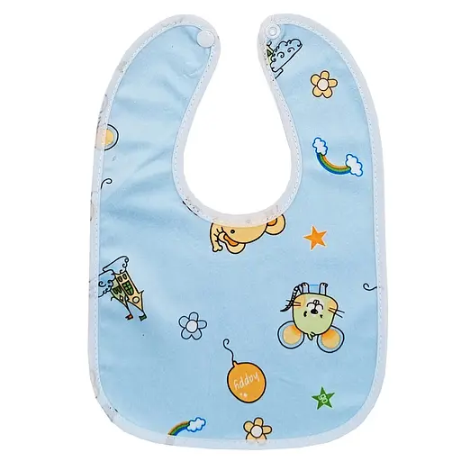 Дитячий тканинний слинявчик MGZ-0600-1 на кнопці