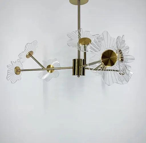 Сучасна люстра у флористичних мотивах Line.F C 10/9 - фото 2