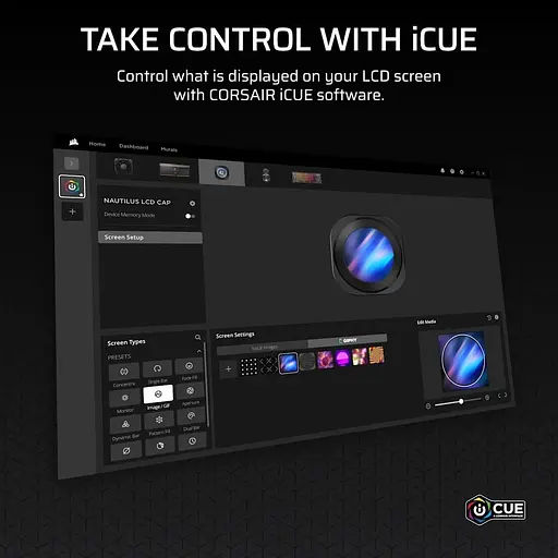 СВО Corsair Nautilus 240 RS LCD (CW-9061031-WW) - фото 10