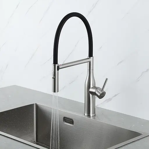 Смеситель для кухни Gappo с гибким изливом G4098-25 - фото 3