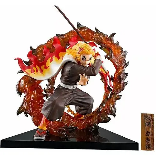 Фигурка Клинок, уничтожающий демонов Кэдзюро Рэнгёку Demon Slayer Kyojuro Rengoku 18 см KH DS KR - фото 1