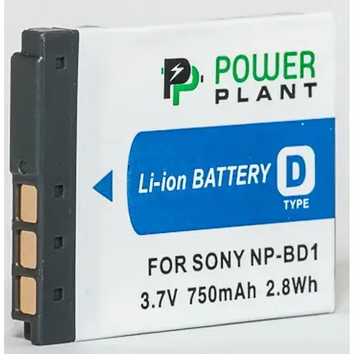 Акумулятор PowerPlant Sony NP-BD1, NP-FD1 750mAh
