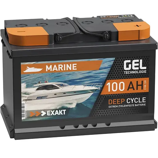 Акумулятор гелевий EXAKT 100Аh / 12V GEL - фото 2