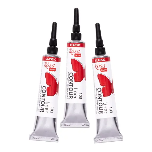 Контур універсальний Rosa Talent Червоний 20 мл - фото 2