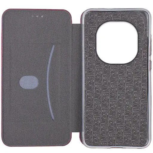 Шкіряний чохол-книжка Epik Classy для Xiaomi Redmi Note 14 Pro 5G / 14 Pro+ 5G Бордовий - фото 4