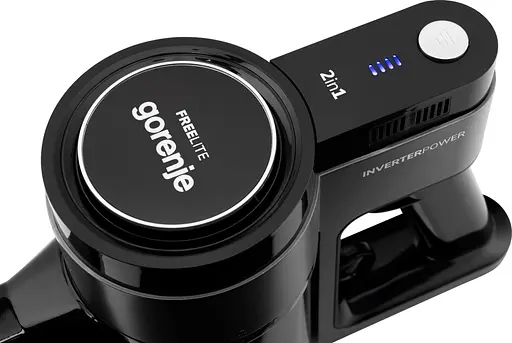 Пылесос беспроводной Gorenje 132 Вт автон. работа до 25 мин 2 насадки черный - фото 4