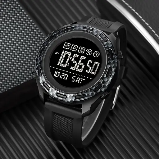 Наручний годинник чоловічий 1872BKBK Black-Black Skmei acs0030514 - фото 4