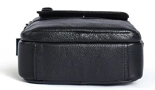 Сумка чоловіча зерниста Vintage 19х21,5х5,5 см sum0028945 - фото 2