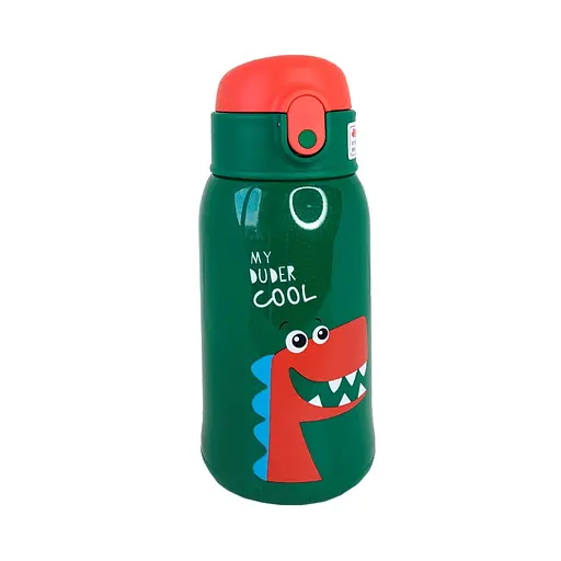 Термос-поильник с силиконовой трубочкой Дино MGZ-0315(Dino) 560 мл - фото 4