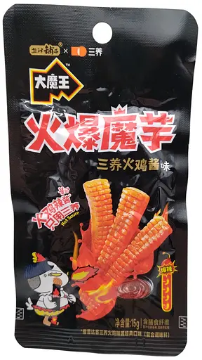 Снек Упаковка гострих Шматочків Кальмара із соусом Самьянг Samyang, 25 г