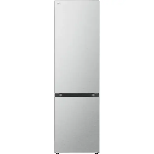 Холодильник LG с нижним морозильным отделением 203x60х68 серебристый - фото 1