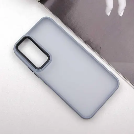 Чохол Epik TPU+PC Lyon Frosted для Samsung Galaxy A55 Sierra Blue - фото 2