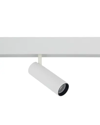 Магнитный трековый светильник Nowodvorski 11644 LVM Spot LED 1x9W 3000K 780Lm IP20 белый - фото 4