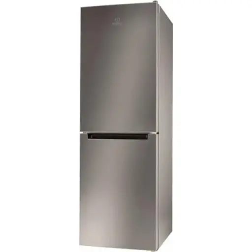 Холодильник Indesit LI7 SN1 EX двухкамерный No Frost общий объем 319L полезный объем 197L/98L A+ 176.3x59.5x65.5 см Silver - фото 1