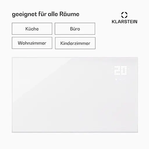 Инфракрасный обогреватель Klarstein Wonderwall Smart Bornholm (10045464) - фото 2