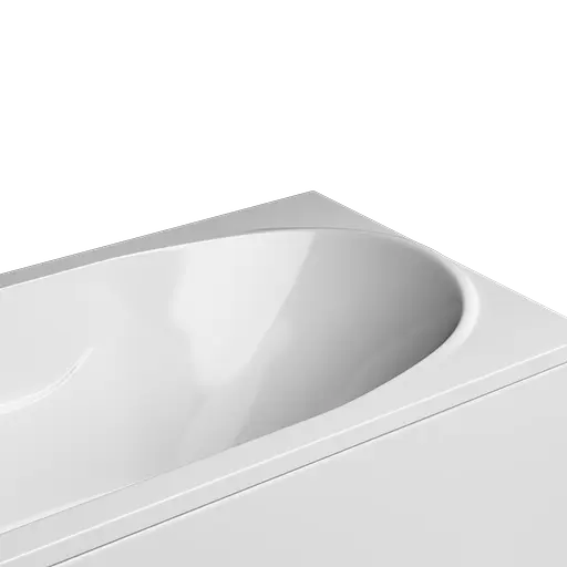 Ванна акриловая Damxa Apollo 150x70 см белый 47WA-150-070W-A Белый - фото 7