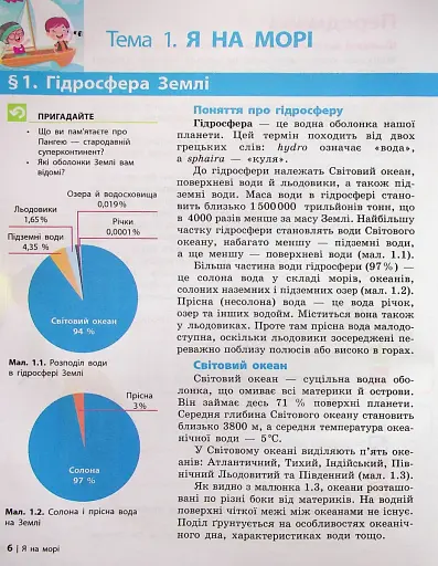 Довкілля. 6 клас. Підручник - фото 2