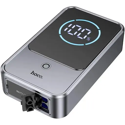 Пуско-зарядний пристрій Hoco QS7 Source 10000mAh Gray (150876) - фото 3