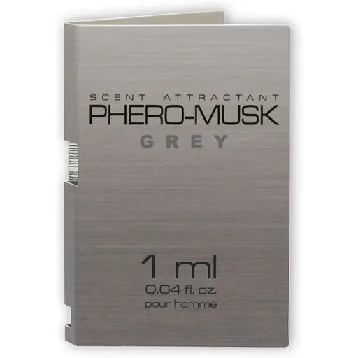 Духи с феромонами для мужчин Aurora Phero-musk Grey, 1 ml