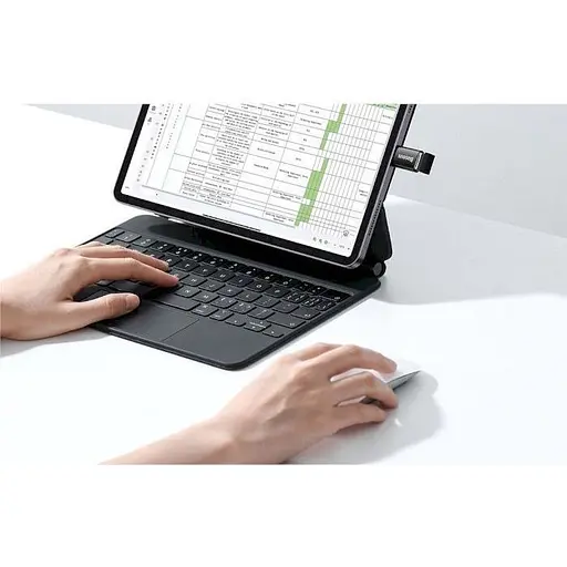 Перехідник Baseus Ingenuity Series Mini OTG Adaptor USB-C to USB-A Black (ZJJQ000001) [78667] - фото 7