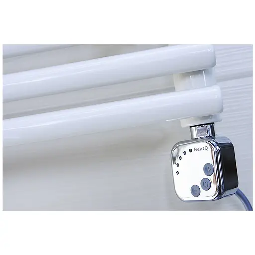 Електричний тен HeatQ HEC 600 Вт з кабелем колір хром (H600.CR.SC), Хром - фото 2