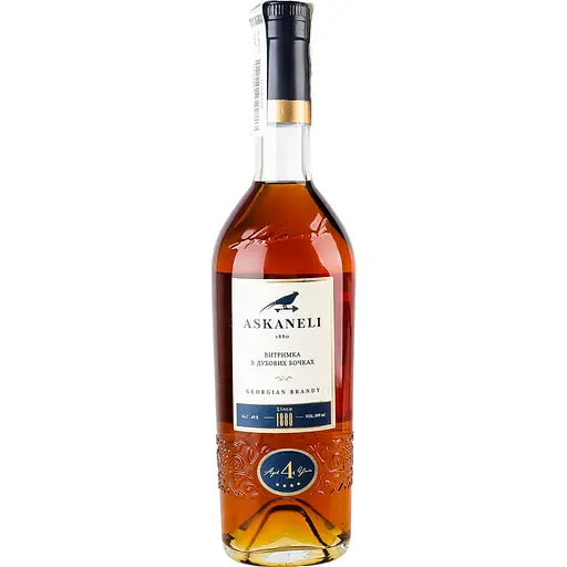 Бренді Askaneli Brothers Askaneli 4 зірки 40% 0.5 л (501390)