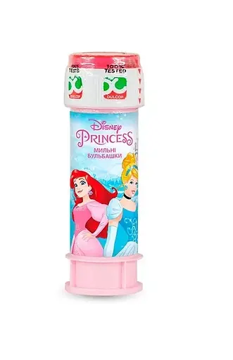 Мильні бульбашки "Принцеси/Месники" 60 ml (8007315885102) Русалонька Вид 2 - фото 1