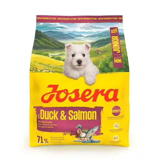 Сухий корм для собак Josera Mini Junior Duck & Salmon 900 г - фото 3