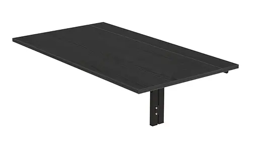 Обідній стіл-трансформер Ніка настінний Ferrum-decor 420x900x500 Чорний метал ДСП Сосна Кембра 16 мм (FRD-105166) - фото 6