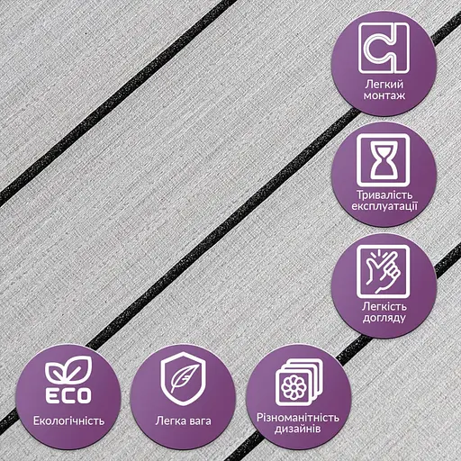 Покрытие виниловое самоклеющееся 3D рейки 600х600х2,8мм Скандинавский белый шпон SW-00002197 - фото 5