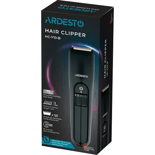 Машинка для стрижки Ardesto HC-Y10-B Black [150961] - фото 8