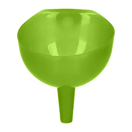 Лейка сливная воронка пластмассовая на банку Зеленый 84668 - фото 4