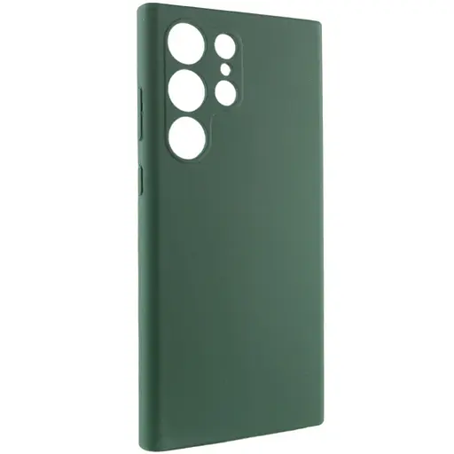Чохол Silicone Cover Lakshmi Full Camera (AAA) для Samsung Galaxy S25 Ultra Зелений / Cyprus Green - фото 2