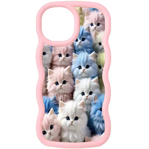 Чохол Epik TPU Cloudy Pictures для Apple iPhone 15 Pro 6.1 Kittens