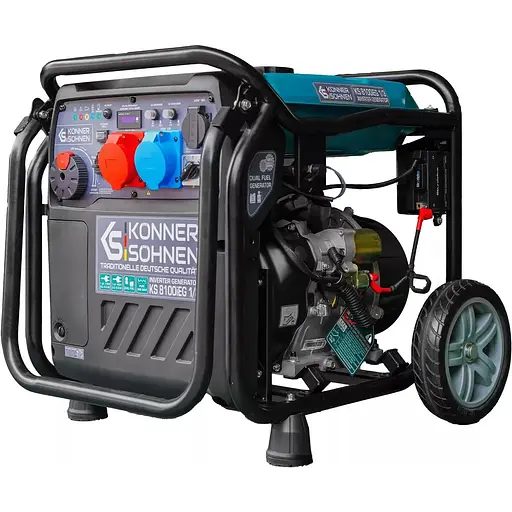 Інверторний газово-бензиновий генератор Konner&Sohnen KS 8100iEG 1/3 [153530]