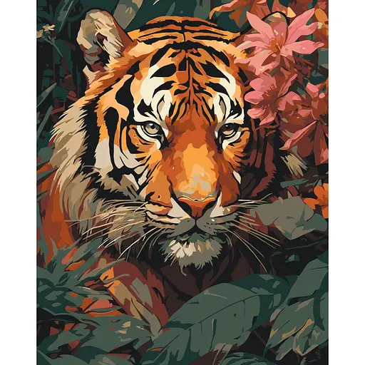 Набір для розпису ArtCraft Хижак в кущах 40 x 50 см (11706-AC)