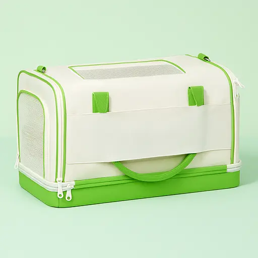 Сумка-переноска для котів та дрібних собак Waudog Relax Eco 47x30x28 см до 8 кг   - фото 4