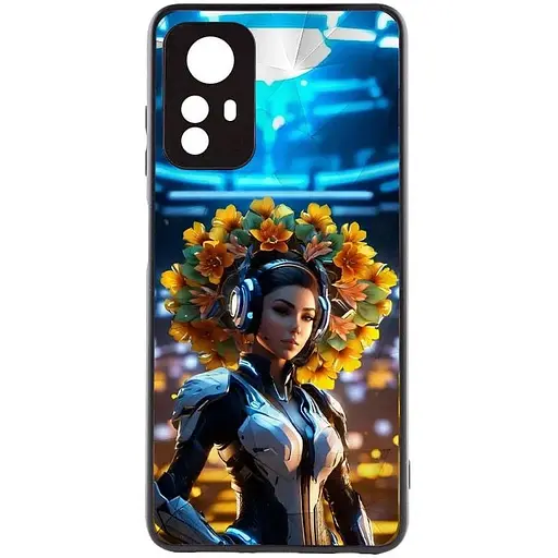 TPU+PC чохол Epik Prisma Ladies для Xiaomi Redmi Note 12S Cyberpunk