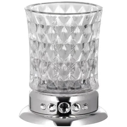 Склянка для зубних щіток Kugu Swan Freestand 350C хром - фото 1