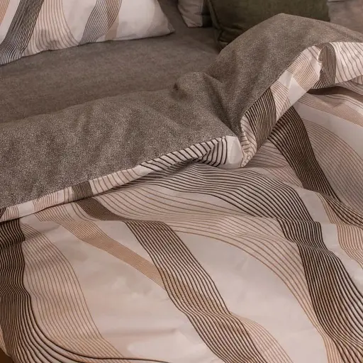 Комплект постільної білизни Viluta євро ранфорс 22217 100% бавовна - фото 3