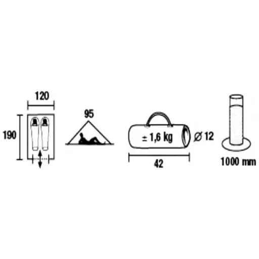 Туристичний намет 2-місний Time Eco Minipack 2 - фото 5