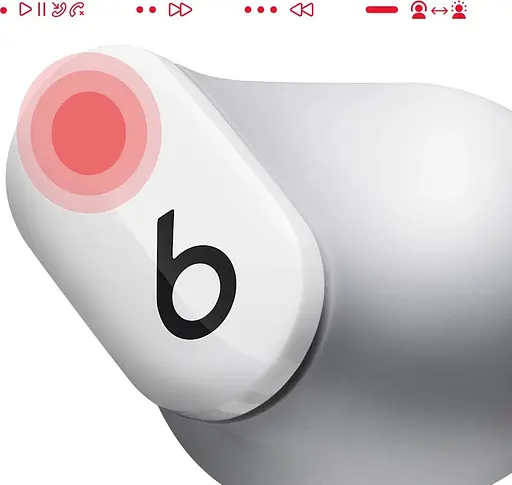 Навушники бездротові Beats by Dr. Dre Studio Buds (MJ4Y3) білі - фото 8