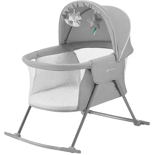 Детская кроватка колыбель KiderKraft Lovi Grey - фото 1