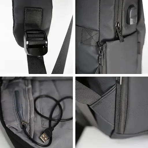 Рюкзак NikiBo Quest 16 л черный (30011705-01) - фото 5