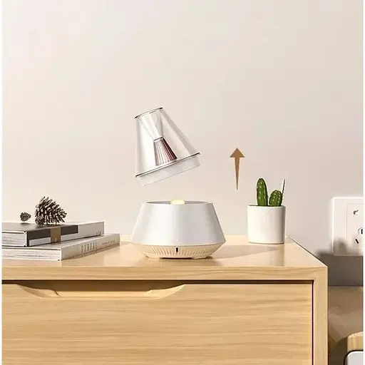 Зволожувач повітря / аромадифузор з живленням від USB і пультом дистанційного керування, білий - фото 2